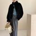 Luxury Faux Mink Coat – Windproof Stand Collar Winter Jacket, Snow-Like Plush Fur, Warm & Elegant For Women (Gray, White, Brown, Black, Beige)_ecoleips.com
