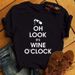Wholesale Cross-border Women's T-shirts, New Printed Wine Glass Summer T-shirts_ecoleips.com
