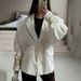 Women's High-End 2026 Spring Autumn European And American Fashion Elegant Commuter Waist-Tied With Shoulder Pads Blazer_ecoleips.com