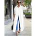 Elegant And Slimming Autumn-Winter Casual Long-Sleeved Coat In Solid Color_ecoleips.com