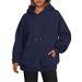 Oversized Drop Shoulder Hoodie For Women – Cozy Streetwear Pullover With Pockets, Multiple Colors & Sizes_ecoleips.com
