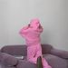 Women's Casual Hooded Sweatshirt And High-Waisted Jogger Pants Set, Soft Two-Piece Loungewear Outfit_ecoleips.com