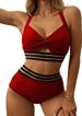 Elegant Sheer Cover-Up Bikini Set – Sexy High-Waisted Bottoms & Triangle Top (Stylish Swimwear For Beach & Pool)_ecoleips.com