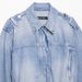 omen’s Belted Denim Jacket – Stylish Oversized Coat With Adjustable Waist Tie (XS/S/M/L)_ecoleips.com