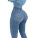 's Best-selling Women's Skinny Jeans, European And American Style, Butt-lifting, Slimming, Small-leg Pants,_ecoleips.com