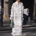 Flower Hollow Out Loose Women's Party Dress Sexy V Neck Long Sleeved Autumn Dress Casual Solid Color Button Maxi Dress Vestidos_ecoleips.com
