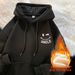Men's American Style Heavyweight Hoodie Winter Sportswear Fleece Lined Thickened Hooded Jacket Trendy Brand Top for Women Autumn Winter_ecoleips.com