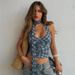 French Retro Halter Neck Camisole Women's Fashion 2025 Autumn New Slim Fit Versatile Top Wholesale_ecoleips.com