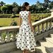 Women's Sexy Midi Skirt Dress European And American Style Spring Export Wish Banquet Party Dresses_ecoleips.com