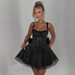 Women's Clothing New Women's Slim Dress Suspenders Tube Top Bright Silk Bow Slim A Line Skirt_ecoleips.com