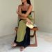 Spring Women's Fashion Sleeveless Strapless Long Dress With Printed Plus-Size_ecoleips.com