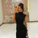 Elegant Fashionable Evening Dress For Women Round Neck Slim Fit Short Sleeve Trailing Dress Bestseller_ecoleips.com