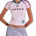 Women's Clothing New Autumn Sports Fashion Slim Retro Hot Girl Letter Print Short Sleeved Top Shorts Suit_ecoleips.com