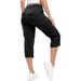 Women's Lightweight Capri Hiking Pants Casual Quick Drying Outdoor Travel Shorts With 6 Pockets_ecoleips.com