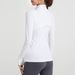 Women's Clothing Yoga Wear Jacket Nude Fitness Wear Stand Collar Long Sleeve Nude Sports Jacket Top_ecoleips.com