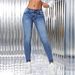 Women's High-Stretch Skinny Ankle Jeans - Slimming & Comfortable Denim Pants For Everyday Wear_ecoleips.com