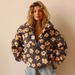 Cross-Border Floral European And American 2026 Autumn Winter New Fashion Warm Fuzzy Sweatshirt Fleece Top For Women_ecoleips.com