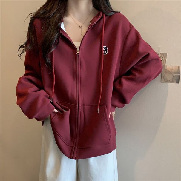 European American Style Real-shot Silver Fox Fleece Sweatshirt For Women, Autumn And Winter, Thickened,_ecoleips.com