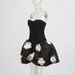 Women's Clothing Spring New Style Dress Celebrity Style Elegant Fashion Tube Top Splicing Three Dimensional Flower Tutu Skirt Women_ecoleips.com