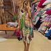 Casual Deep V Dress Leopard Print Colorful Loose Fitting Fashion Women's Clothing Item_ecoleips.com