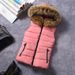 Women's Clothing New Down Cotton Vest Women Autumn And Winter Short Women's Hooded Cotton Coat Winter Vest Jacket_ecoleips.com