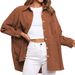 Aria Basics Aria Basics Cross-border European And American Foreign Trade Clothing Independent Site Women's Corduroy Casual Loose Pocket_ecoleips.com