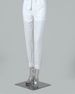 Women's Clothing Cotton Embroidery Lotus Waist Hole Tapered Trousers With Lining_ecoleips.com