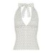Aria Basics Aria Basics Cross-Border European And American Women's Fashion Triangle Deep V Sexy Hot Girl Tight-Fitting Backless Solid Color_ecoleips.com