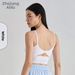 Women's Clothing Detachable Yoga Vest Backless Knotted Sports Bra Fitness Running Training Top_ecoleips.com