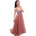 Women's Clothing New Mesh Splicing Dress Deep V Neck Sexy Dress Wedding Dress Evening Dress_ecoleips.com