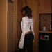 European And American Cross-border 2026 Spring-summer New Square-neck Lace Bell-sleeve Slim-fit Elegant Top For_ecoleips.com