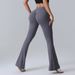 Women's Clothing New Peach Hip Lifting Yoga Flared Pants Fitness Sports Wide Leg Flared Pants High Waist Quick Drying Yoga Pants_ecoleips.com