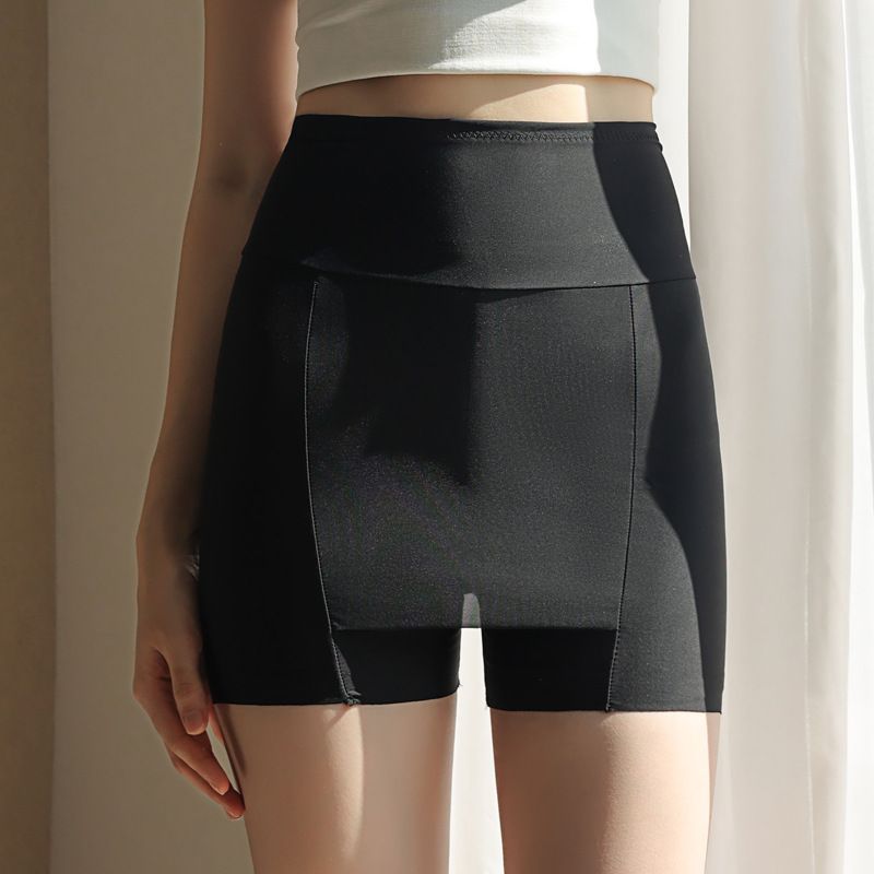 High Waisted Tummy Control Layered Anti-Exposure Seamless Non-Rolling Hip Lifting Women's Leggings Summer Style Base Layer_ecoleips.com
