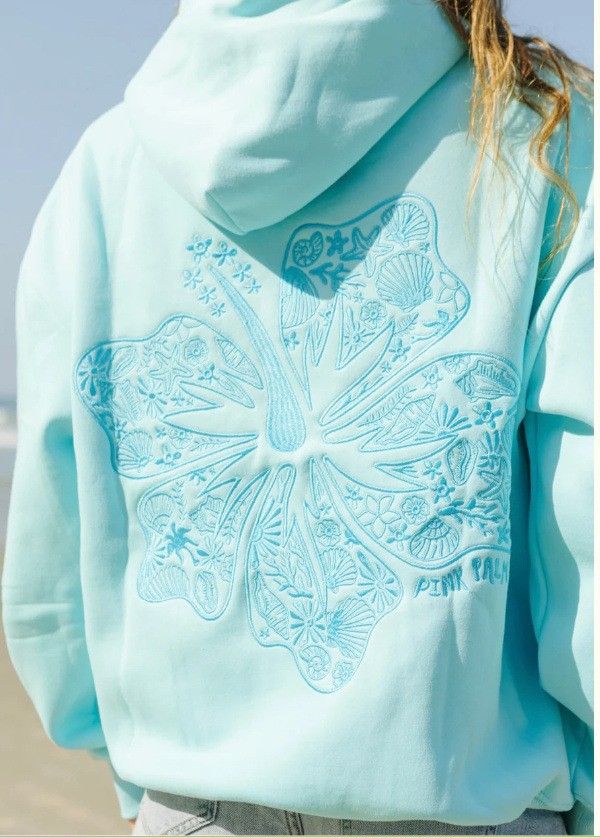 Women's Clothing Drop Shoulder Sleeve Coconut Sweater Hoodie_ecoleips.com
