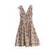 Women's Floral Sundress Slim Fit Summer Vacation Party Dress European American Style Cross Border Sweet Fresh Design_ecoleips.com