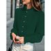 Women's Shirt With Ruffled Edges Versatile, Elegant, And Perfect For Business Or Fashion Occasions._ecoleips.com