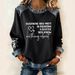 New Women's 3D Printed Denim Crew Neck Sweatshirt Loose Fit Fashion_ecoleips.com