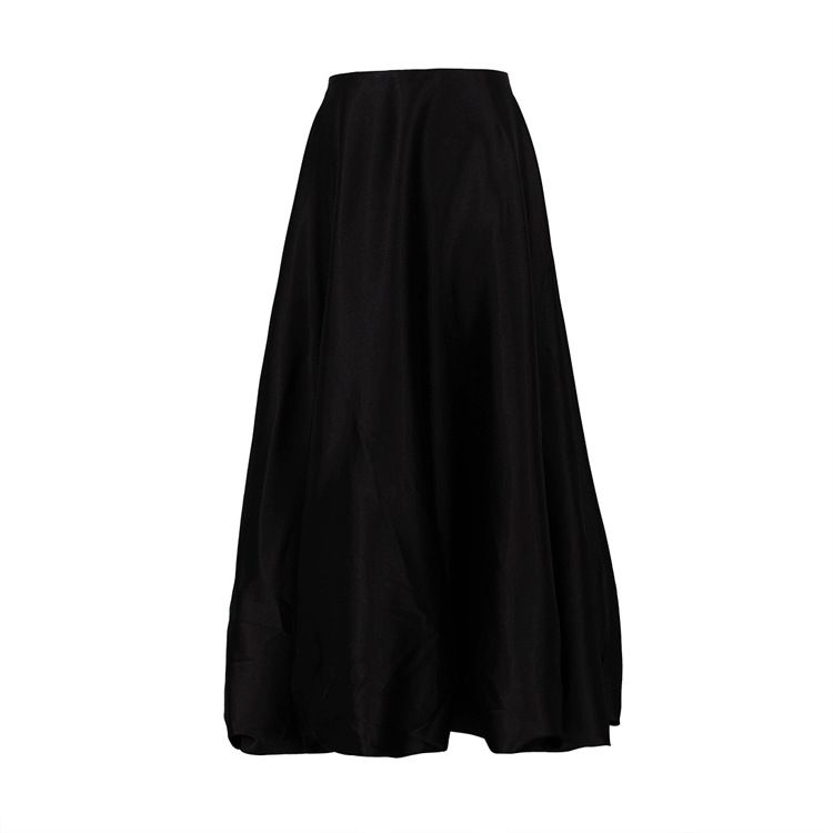 K European And American Style New Balloon Skirt, Fashionable, Casual, Simple, Solid Color, Versatile, High Waisted, Fluffy Skirt, Half Body Skirt_ecoleips.com
