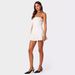 French Court-style Waist-cinching Pleated With Bust Straps, Slim-fit Princess A-line Suspender Dress_ecoleips.com