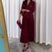 In Stock Cross-Border European And American Foreign Trade Women's Clothing 2024 Autumn New Button Blazer Pleated Skirt_ecoleips.com