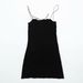 Thin Elastic Strap Dress Women, European And American Style, Same Style As Jin Xiaomei, Fashionable, Sexy,_ecoleips.com