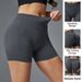 Women's Clothing High Elastic Fitness Yoga Pants Women's Peach Shaped Tummy Slimming Breathable Tight Style Hip Lifting Shorts_ecoleips.com