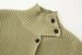 New Fashion Temperament Turtleneck Knitted Cardigan Sweater Jacket_ecoleips.com