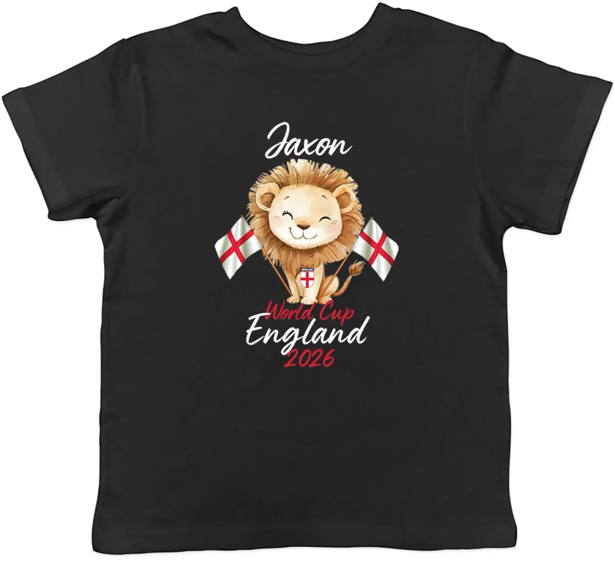 Women's T-Shirts Personalised World Cup England 2026 Football Fan Kids T-Shirt Boys Girls Gift_ecoleips.com