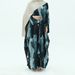 Muslim Dress Women Muslim Outerwear Long Sleeve Modest Kaftan With Princess Sleeves & Tie Belt (4 Colors, S-Xxl)_ecoleips.com