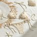Women's Clothing Solid Color Strap Three Point Swimsuit Clothing Bikini Suit Female_ecoleips.com