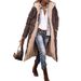 Reversible Hooded Cotton Coat For Women - Dual-Wear Long Sleeve Jacket In Classic Colors | Slim Fit & Oversized Options_ecoleips.com
