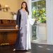 Verve AB344 2025 Clothing Beaded Embroidered Muslim Dress Dubai Saudi Tie-Dye Rhinestone Robe_ecoleips.com