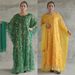 Women's Clothing women's mesh three dimensional embroidered robe loose chiffon bat sleeve dress three piece suit 8954_ecoleips.com