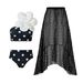 Women's Clothing Printed Swimsuit Suit Retro Belly Covering Chiffon Skirt Swimsuit_ecoleips.com